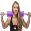 Advanced Squat Pad - Barbell Pad for Squats, Lunges & Hip Thrusts - Neck & Shoulder Protective Pad Support (Purple) view 3