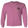 0248. Demon Graphic Traditional Japanese Till Death Anime Aesthetics Society Men's Long Sleeve t Shirt (Pink X-Large) view 2