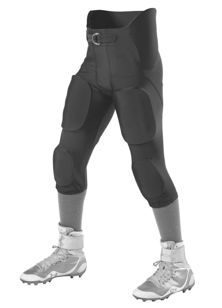 Alleson Athletic Power Spandex Integrated Football Pant Charcoal