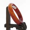2.6" China Certified Nature Red Chalcedony Jade Women's Bangle Bracelets view 4