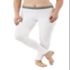 ALBERT KREUZ Women's Leggings/Thermal Bottoms Organic Stretch Cotton White XL