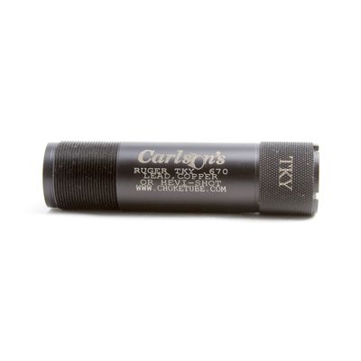 Carlson's Choke Tubes 12 Gauge for Ruger [ Turkey | 0.670 Diameter ] Blued Steel | Extended Turkey Choke Tube | Made in USA