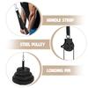 Yes4All Weight Plate Loading Pin 1 inch and 2 inch, Fitness LAT Cable Pulley System Gym, Heavy Duty Gym Equipment for Home with Tricep Rope Cable Attachment view 3