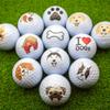 Dog Lover Golf Balls 12 pk - Great Gift Idea - Perfect for The Person who has Everything view 2