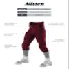 Alleson Athletic Youth Integrated Football Pant, Light Maroon, XX-Large view 3