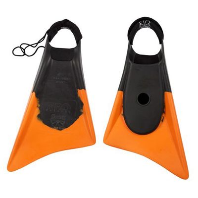 Churchill Makapuu Pro Swimfins Black/Orange - ML