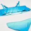 Kanu Surf girls Karlie Flounce Bikini Beach Sport 2 Two Piece Swimsuit, Janie Blue, 12 US view 4