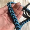 barrel reins with adjustable grip knots,hot pink barrel reins view 3