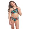 Kanu Surf Girls, Mahina UPF 50+ Beach Sport Halter Bikini 2-Piece Swimsuit, Maya Olive, 2T view 2