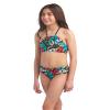 Kanu Surf Girls, Mahina UPF 50+ Beach Sport Halter Bikini 2-Piece Swimsuit, Maya Olive, 2T view 3