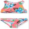 Kanu Surf Girls, Addie UPF 50+ Beach Sport Racer Bikini 2-Piece Swimsuit, Peggy Coral, 4 view 1