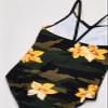 Kanu Surf Girls' Daisy Beach Sport 1-Piece Swimsuit, Rylie Army Green, 10 view 4