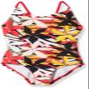Kanu Surf Girls' Daisy Beach Sport 1-Piece Swimsuit, Rowan Multi, 2T view 1