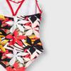Kanu Surf Girls' Daisy Beach Sport 1-Piece Swimsuit, Rowan Multi, 2T view 2