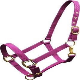 Adjustable Cob Size Triple Ply Nylon Halter