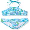Kanu Surf Girls, Mahina UPF 50+ Beach Sport Halter Bikini 2-Piece Swimsuit, Camille Lt Blue, 6 view 1