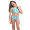 Kanu Surf Girls, Mahina UPF 50+ Beach Sport Halter Bikini 2-Piece Swimsuit, Camille Lt Blue, 6 view 2
