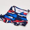 Kanu Surf Girls, Addie UPF 50+ Beach Sport Racer Bikini 2-Piece Swimsuit, American Dream Flag, 12 view 2