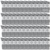 48 Pairs Of Yacht & Smith Mens Wholesale Bulk Cotton Socks, Athletic Sport Socks Shoe Size 8-12 (Gray) view 1