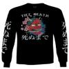 0249. Demon Graphic Traditional Japanese Till Death Anime Aesthetics Society Men's Long Sleeve t Shirt (Black, X-Large) view 1