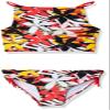 Kanu Surf Girls, Daisy UPF 50 Beach Sport Halter Tankini 2-Piece Swimsuit, Rowan Multi, 7 view 1