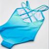 Kanu Surf Girls, Jasmine Beach Sport Halter One Piece Swimsuit, Janie Blue, 12 view 3