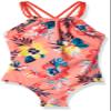 Kanu Surf Girls, Jasmine Beach Sport Halter One Piece Swimsuit, Brooke Coral, 12 view 1