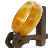2.3" China Certified Nature Light Red Chalcedony Jade Women's Bangle Bracelets 6455 view 2