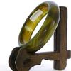 2.3" China Certified Nature Green Chalcedony Jade Women's Bangle Bracelets 6433 view 1
