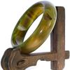 2.3" China Certified Nature Green Chalcedony Jade Women's Bangle Bracelets 6433 view 2