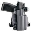 Rounded OWB Paddle Holster Fits: CZ P10F Holster - RH - Black Kydex - Concealment Express - American Made view 1