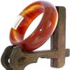 2.2" China Certified Nature Red Chalcedony Jade Women's Bangle Bracelets 6454 view 4
