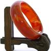 2.4" China Certified Nature Red Chalcedony Jade Women's Bangle Bracelets 6449 view 2