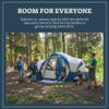 Wenzel Pinyon 10 Person Modified Dome Tent with Mesh Roof, Divider, Mud Mat, E-Port & 12 Storage Pockets  Extra-Large Tent for Families or Group Camping Trips view 2