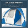 Wenzel Pinyon 10 Person Modified Dome Tent with Mesh Roof, Divider, Mud Mat, E-Port & 12 Storage Pockets  Extra-Large Tent for Families or Group Camping Trips view 4
