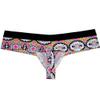 OROCOJUCO Men's Brazilain Bikini Boxers Thong Underwear Guys Hipster Swim Tangas 1/3 Back Coverage Trunks Compass XL view 3