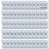 60 Pairs Of Yacht & Smith Mens Wholesale Bulk Cotton Socks, Athletic Sport Socks Shoe Size 8-12 (White) view 1