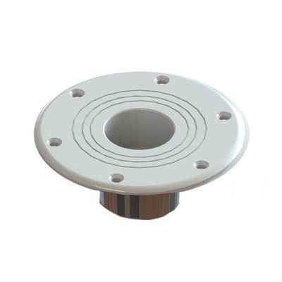 TACO Marine Z10-4086BLY60MM Surface Mount Pedestal Table Base for 2.375" Post - 7.875" Base