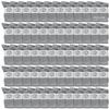 120 Pairs Of Yacht & Smith Mens Wholesale Bulk Cotton Socks, Athletic Sport Socks Shoe Size 8-12 (Gray) view 1