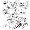 Icon Health & Fitness, Inc. Upright Bike Crank Arm 359869 Works W NordicTrack FreeMotion Proform view 2