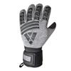 Vizari Pasadena F.P. Soccer Goalkeeper Gloves with Finger Protection - Black/Silver, Size 7 Football Gloves | 4 Super Grip Greman Latex for Superior Grip Goalie Gloves view 1