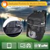 Vizari Soccer Backpack Soccer Bag | Water resistant Durable Equipment Bag for Football, Basketball, Volleyball | Cleats and Ball Compartment - Red,Blue,Black view 3