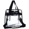 NuFazes Clear Tote Bag Stadium Approved - Adjustable Strap Use As Messenger Bag- Six Pack view 2
