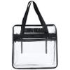 NuFazes Clear Tote Bag Stadium Approved - Adjustable Strap Use As Messenger Bag- Six Pack view 4