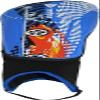 Vizari Racer Soccer Shinguard with Ankle Protection for Boys and Girls (Blue/Red, Small) view 2