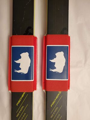 MagSkiTie Ski Tie Strap Nordic Cross Country Skate Buffalo 3 Pair Best Nordic Ski