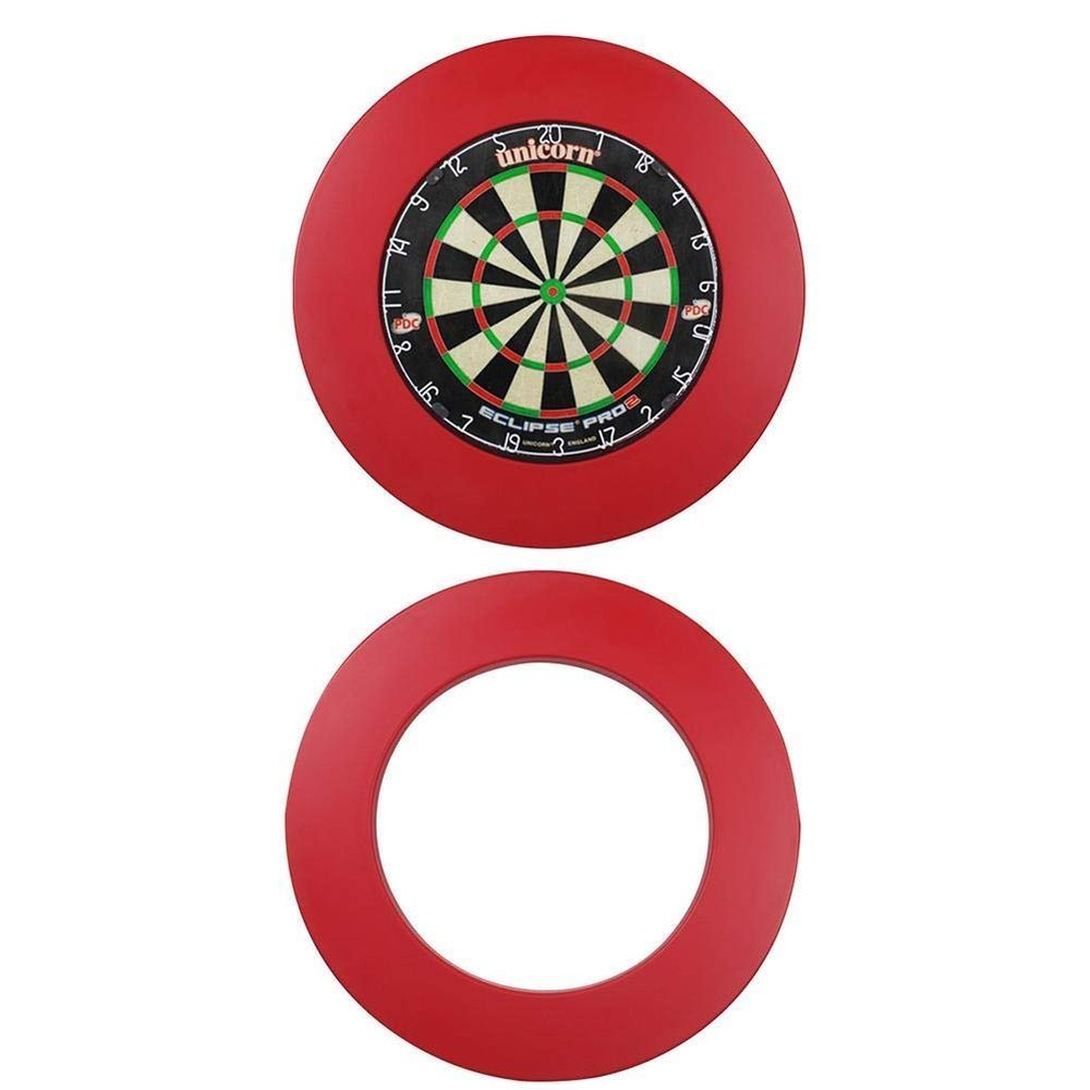 SmarTopus PU Darts Target Dartboard Protection Ring Darts Disc Retainer Wall Protection Circle Durable