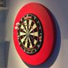 SmarTopus PU Darts Target Dartboard Protection Ring Darts Disc Retainer Wall Protection Circle Durable view 2
