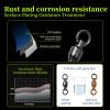 9KM DWLIFE Ball Bearing Swivels Copper Stainless Steel Solid Welded Ring Black Nickel High Strength Connector Saltwater Freshwater Fishing Tackle view 4