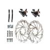 Juin Tech R1 Cable Actuated Hydraulic Bicycle Bike Disc Brake Caliper Set Extra Lightweight Hybrid Brake for Road Cyclocross Gravel eBike Folding Bike etc. use (Black) view 2